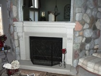 Stone Fireplace Repair