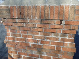 Brick Chimney Repair from Armstrong Masonry Repair